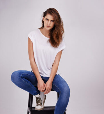 Bluza alba model 1